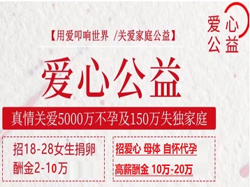 峡江捐卵助孕生子 爱心志愿者招募